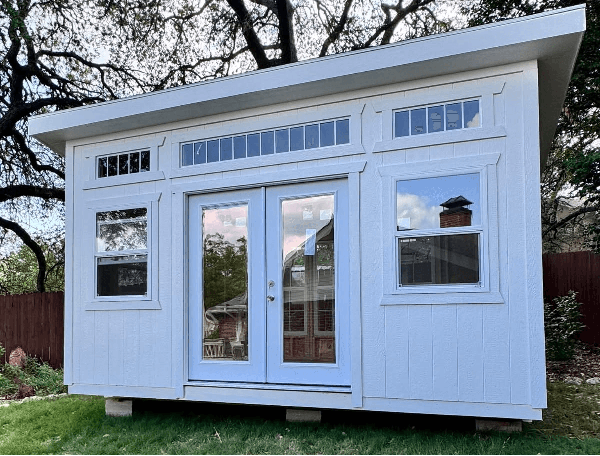 The Don Fully Finished Shed - 10x12 with premium flooring and spray foam insulation